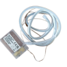 Σωλήνα λαμπάκι (rope light) 120 led μπαταρίας 1 μέτρο λευκό/ψυχρό JK Home Decoration 675146
