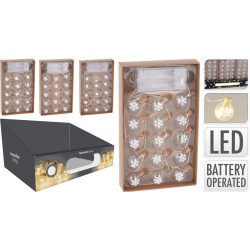 Λαμπάκια "μπουκαλάκι καρδιά" 15 led warm/white 150cm JK Home Decor 627996-2