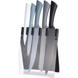 Μαχαίρια σε βάση plexiglass σετ/5 JK Home Decoration 413674