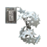 Λαμπάκια "αστέρι τσόχα" 20 led μπαταρίας warm/white 130cm JK Home Decor 503917-3