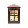 Κουτί μεταλλικό "φανάρι " 13Χ13Χ20εκ JK Home Decoration 001.250