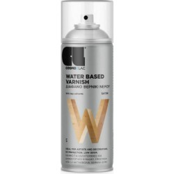 Βερνίκι νερού σε σπρέι διάφανο SATIN 400ml COSMOS LAC 611