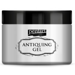 Antiquing Gel 150ml, White Pentart 38813