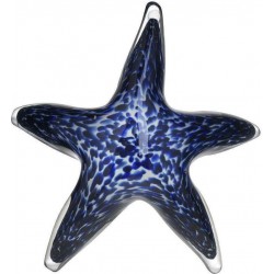 Αστερίας γυάλινος μπλε 20χ18χ9 INART 3-70-708-0028