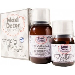 Υγρό γυαλί Maxi Decor 375 ml(250+125) 430000448