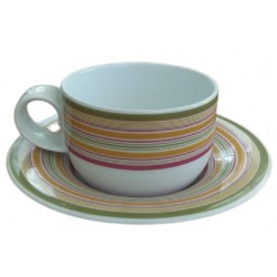 Φλιτζάνια Tσαγιού πορσελάνη "Lines " 220ml set/6τμχ IONIA 0961099