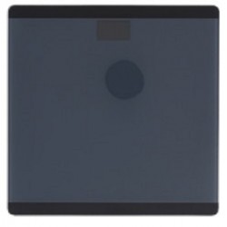 Ζυγαριά μπάνιου ψηφιακή LCD  γυάλινη μαύρη  28Χ28 150 kg JK Home Decoration 393545Β