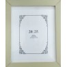 Κορνίζα ξύλινη plain slim πράσινη λαδί 20X25CM Korres Craft 251-104-26