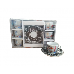 Φλυτζάνια espresso σετ 6 πορσελάνης For Man SP Tableware 19010A