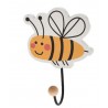 Κρεμάστρα παιδική μονή "Μελισσάκι" MDF 10x4.50x12.50 εκ JK Home Decoration 893025-2