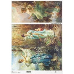 Ριζόχαρτο decoupage ITD 29,5 X 42 R0550L