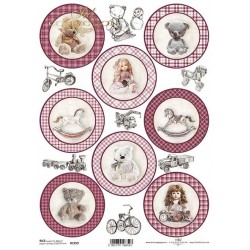 Ριζόχαρτο decoupage ITD 21x30 R1959