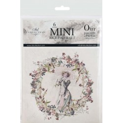 Ριζόχαρτα σετ6 decoupage 14,8x14,8 ITD RSM042