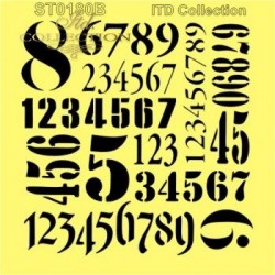 Στένσιλ ITD 16 x 16 ITDST0180B