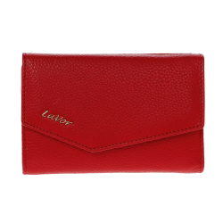 Πορτοφόλι γυναικείο δερμάτινο κόκκινο LAVOR 6000