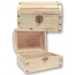 Κουτί ξύλινο για decoupage 16x12x13εκ 380042