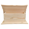 Ξύλινο κουτί για decoupage 25×12×10εκ 380058