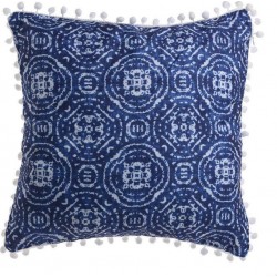 Μαξιλάρι υφασμάτινο μπλε 40x40 INART 3-40-865-0201