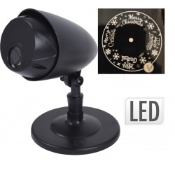 Προτζέκτορας ρεύματος LED λευκό ψυχρό με χριστ/κη φιγούρα JK Home Decor 211591b