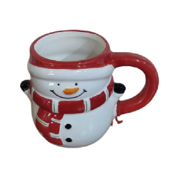 Κούπα κεραμική 200cc "Χιονάνθρωπος" JK Home Decoration 814440b
