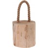 Στοπ πόρτας (door stop) κορμός με σχοινί 15x15x27εκ JK Home Decoration 028700