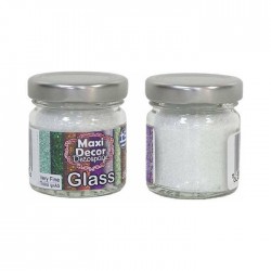 Glass τρίμμα πολύ ψιλό 35gr Maxi Decor 008188