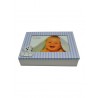 Κουτί ξύλινο παιδικό γαλάζιο με κορνίζα 19x14x4,5cm Ankor BM-AT63-4