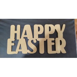 Happy Easter 35x18εκ από MDF 2-04-3518-0017