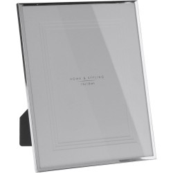 Κορνίζα μεταλλική ασημί 13x18εκ JK Home Decoration 121064