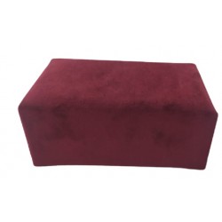 Κουτί βελούδο μπορντώ 15Χ9Χ6 cm JK Home Decoration 214868Β