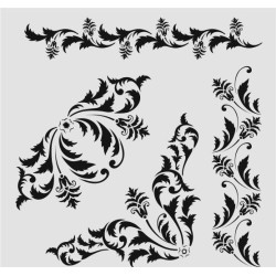 Στένσιλ DECO-STAR 30X30 KO055