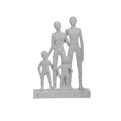 Οικογένεια διακοσμητική polyresin μπεζ 16x6x22εκ INART 3-70-211-0225