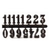 Αριθμοί αυτοκόλλητοι πλαστικοί μαύροι για ρολόι 1,5εκ ZEC2