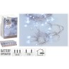 JK Home Décor - Λαμπάκια Μπαταρίας Snake Διάφανο White 50LED 280838