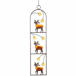 JK Home Décor - Κηροπήγιο Κρεμαστό 3 Θεσεων 62cm 31827