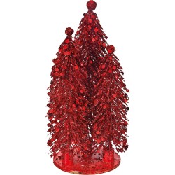 JK Home Décor - Δεντράκι Red Paradise S/3 40002