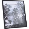 JK Home Décor - Koρνίζα ξύλινη μαύρη 13x18cm Tropical 127837