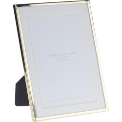 JK Home Décor - Κορνίζα από Λεπτό Μέταλλο χρυσή 10x15cm 121040