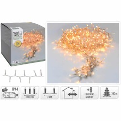 JK Home Décor - Λαμπάκια Microcluster Διάφανο EWW 1500LΕD 261448