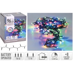 JK Home Décor - Λαμπάκια Snake Multi 96LΕD 261905