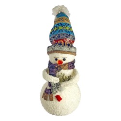 JK Home Décor - Χιονάνθρωπος Χριστουγέννων 33cm
