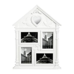 JK Home Décor - Πολυκορνίζα Ρvc Λευκή 40x63cm 53573