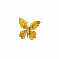 JK Home Décor - Πεταλουδα Διακοσμητική Χρυσή