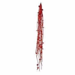 JK Home Décor - Γιρλάντα Αστερι Κόκκινη 30cm 31593