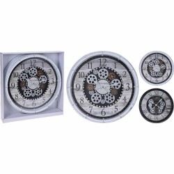 JK Home Decór - Ρολόι μεταλλικό 50εκ με Γρανάζια 2χρώματα 652493