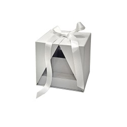 JK Home Décor - Κουτί Χάρτινο Λευκό 18x18x18cm 56755