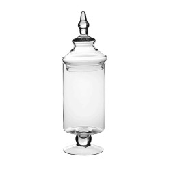 JK Home Décor - Γυάλα με Καπακι 15x40cm 43574