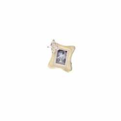 JK Home Décor - Κορνίζα Πολυρεζίν Λευκη 4x3cm 38856