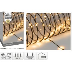 JK Home Décor - Λαμπάκια Εύκαμπτο Καλώδιο EWW 240LED 973352