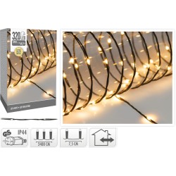 JK Home Décor - Λαμπάκια Εύκαμπτο Καλώδιο EWW 320LED 973369